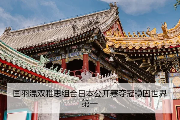 国羽混双雅思组合日本公开赛夺冠稳固世界第一