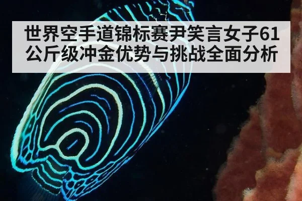 世界空手道锦标赛尹笑言女子61公斤级冲金优势与挑战全面分析